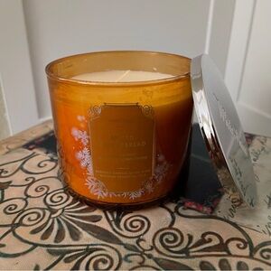 White Barn Spiced Gingerbread Three Wick Scented Candle